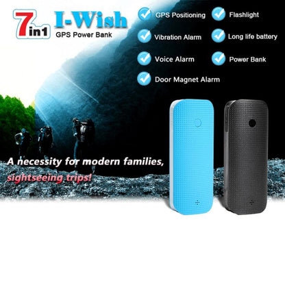 REACHFAR RF-V20 7 in 1 Multifunctional GPS Tracker (Black) - Personal Tracker by REACHFAR | Online Shopping UK | buy2fix
