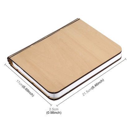 Creative LED Flip Origami Book Lamp Nightlights, Warm White Light + White Light, FS-LED01 500 lumens by buy2fix