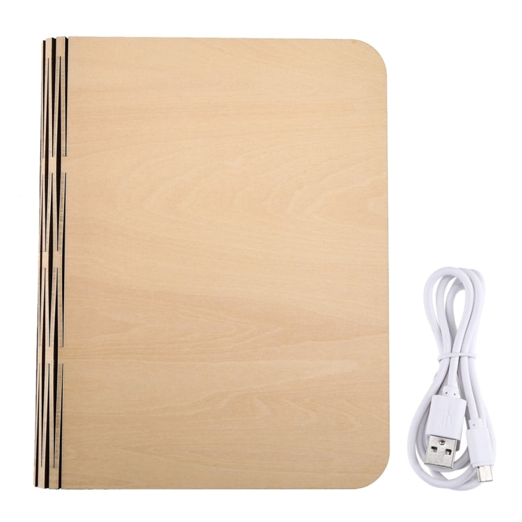 Creative LED Flip Origami Book Lamp Nightlights, Warm White Light + White Light, FS-LED01 500 lumens by buy2fix