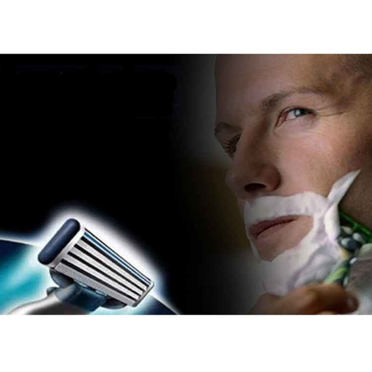 4 PCS Face Care Barber Shaving Razor Blade Refills Replacement Kit for Man - Shavers Parts by buy2fix | Online Shopping UK | buy2fix