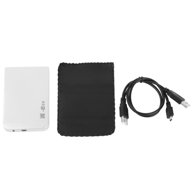 2.5 inch SATA HDD External Case, Size: 126mm x 75mm x 13mm (Silver) - HDD Enclosure by buy2fix | Online Shopping UK | buy2fix