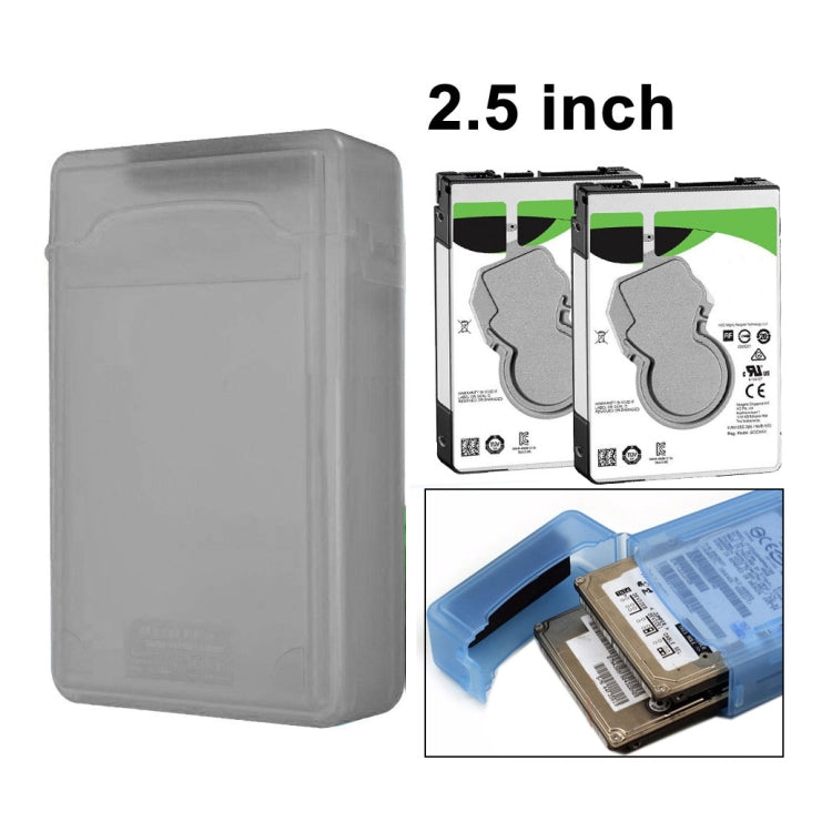 2.5 inch HDD Store Tank, Support 2x 2.5 inches IDE/SATA HDD (Grey) by buy2fix