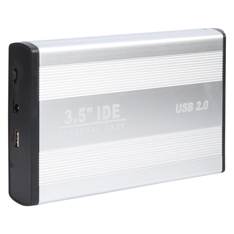 3.5 inch HDD External Case, Support IDE Hard Drive, UK Plug - HDD Enclosure by buy2fix | Online Shopping UK | buy2fix