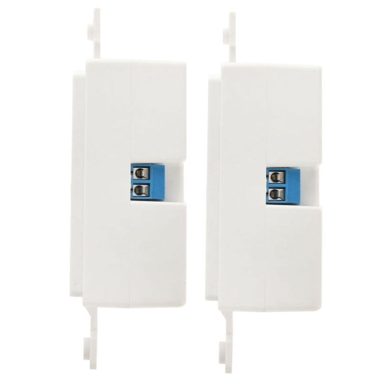 HDMI Single Cat5e / 6 50 Meters Wall Plate Extender, EU Plug (White) - Amplifier by buy2fix | Online Shopping UK | buy2fix