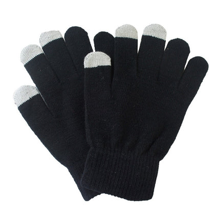 Dot Gloves of Touch Screen, For iPhone, Galaxy, Huawei, Xiaomi, HTC, Sony, LG and other Touch Screen Devices(Black) - Touch Gloves by buy2fix | Online Shopping UK | buy2fix