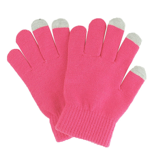 Dot Gloves of Touch Screen, For iPhone, Galaxy, Huawei, Xiaomi, HTC, Sony, LG and other Touch Screen Devices(Pink) - Touch Gloves by buy2fix | Online Shopping UK | buy2fix