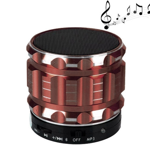 S28 Metal Mobile Bluetooth Stereo Portable Speaker with Hands-free Call Function(Brown) - Desktop Speaker by buy2fix | Online Shopping UK | buy2fix