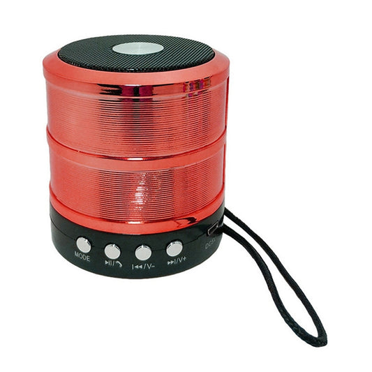 S28 Metal Mobile Bluetooth Stereo Portable Speaker with Hands-free Call Function(Red) - Desktop Speaker by buy2fix | Online Shopping UK | buy2fix