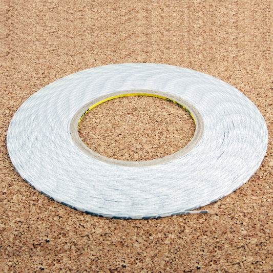 3mm Double Sided Adhesive Sticker Tape for iPhone / Samsung / HTC Mobile Phone Touch Panel Repair, Length: 50m(White) - Adhesive Sticker by buy2fix | Online Shopping UK | buy2fix