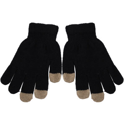 Three Fingers Touch Screen Gloves, For iPhone, Galaxy, Huawei, Xiaomi, HTC, Sony, LG and other Touch Screen Devices(Black) - Touch Gloves by buy2fix | Online Shopping UK | buy2fix