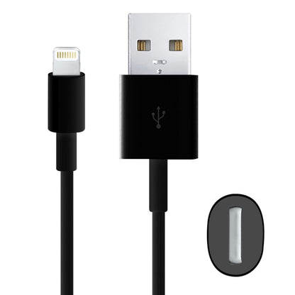 1m High Quality 8 Pin USB Sync Data / Charging Cable for iPhone, iPad(Black) by buy2fix