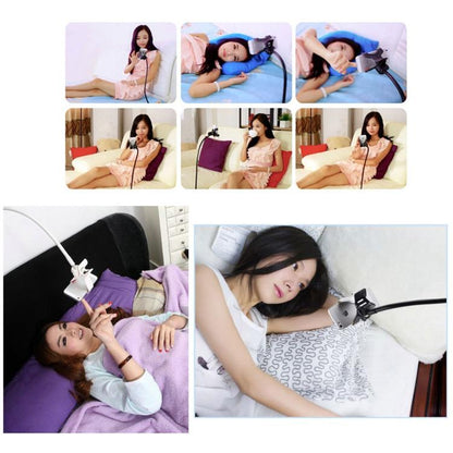 Flexible Clip Mount Holder with Clamping Base(Black) - Lazy Bracket by buy2fix | Online Shopping UK | buy2fix