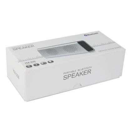 YM-308 Portable Rechargeable NFC Bluetooth Speaker, Support TF Card(Silver) - Desktop Speaker by buy2fix | Online Shopping UK | buy2fix