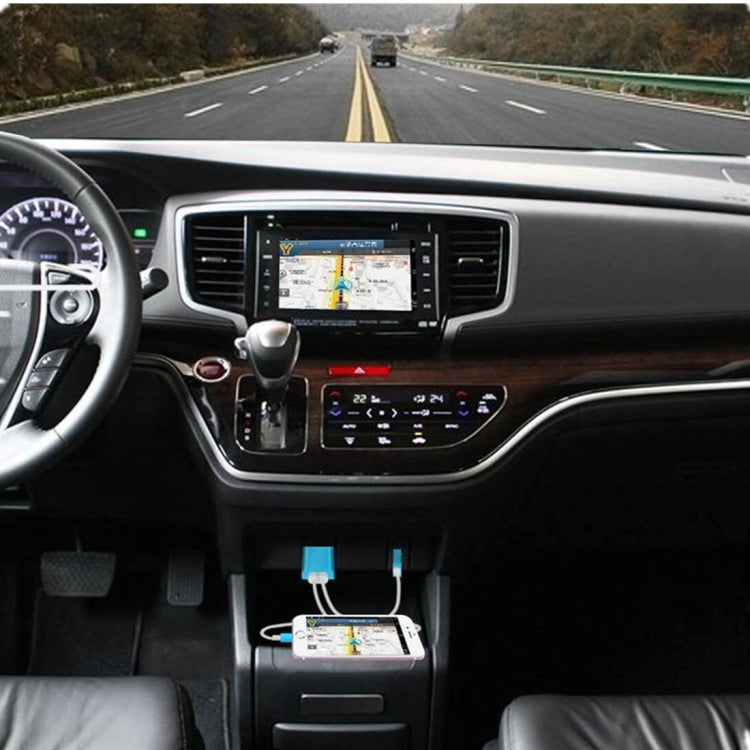 8 Pin to HDMI HDTV Adapter Cable with USB Charger Cable(Black) by buy2fix