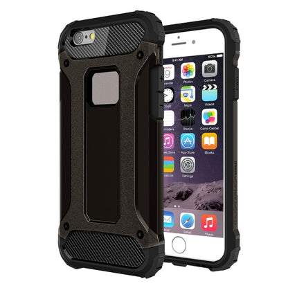 For iPhone 6 & 6s Tough Armor TPU + PC Combination Case(Black) by buy2fix