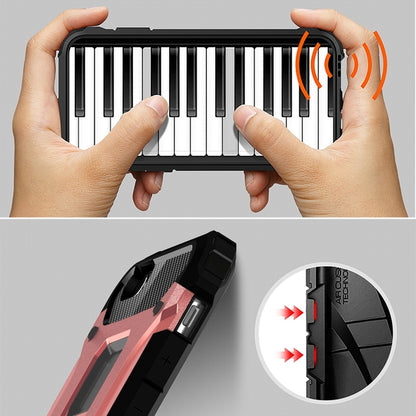 For iPhone 6 & 6s Tough Armor TPU + PC Combination Case(Rose Gold) by buy2fix