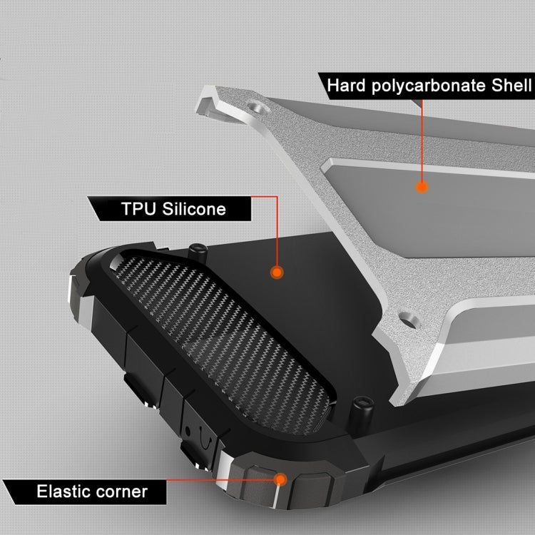 For iPhone 6 & 6s Tough Armor TPU + PC Combination Case(Silver) by buy2fix