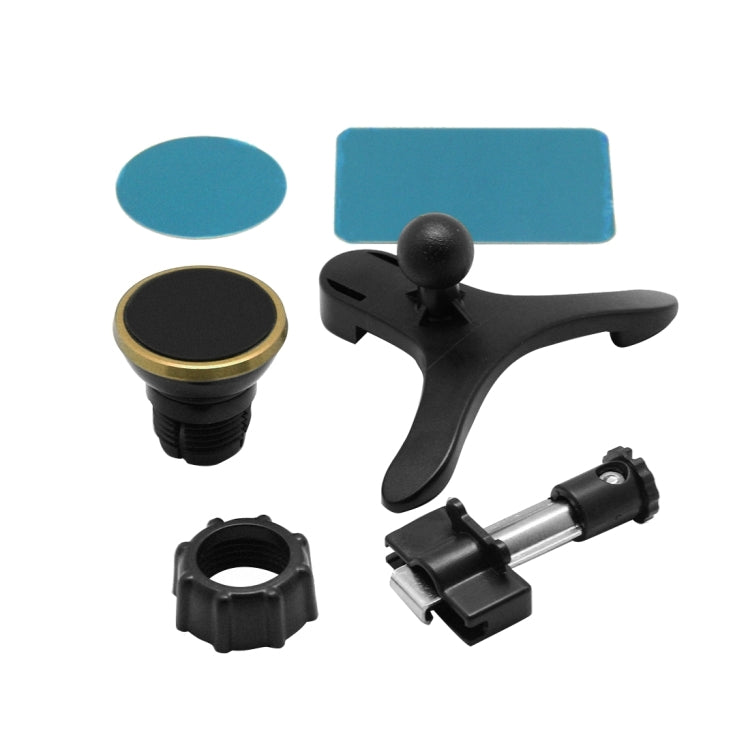 Rotatable Universal Car Air Vent Magnetic Phone Holder Stand Mount , For iPhone, Galaxy, Huawei, Xiaomi, Lenovo, Sony, LG, HTC and Other Smartphones(Gold) by Young Player