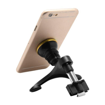 Rotatable Universal Car Air Vent Magnetic Phone Holder Stand Mount , For iPhone, Galaxy, Huawei, Xiaomi, Lenovo, Sony, LG, HTC and Other Smartphones(Gold) by Young Player