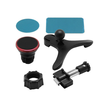 Rotatable Universal Car Air Vent Magnetic Phone Holder Stand Mount , For iPhone, Galaxy, Huawei, Xiaomi, Lenovo, Sony, LG, HTC and Other Smartphones(Red) by Young Player