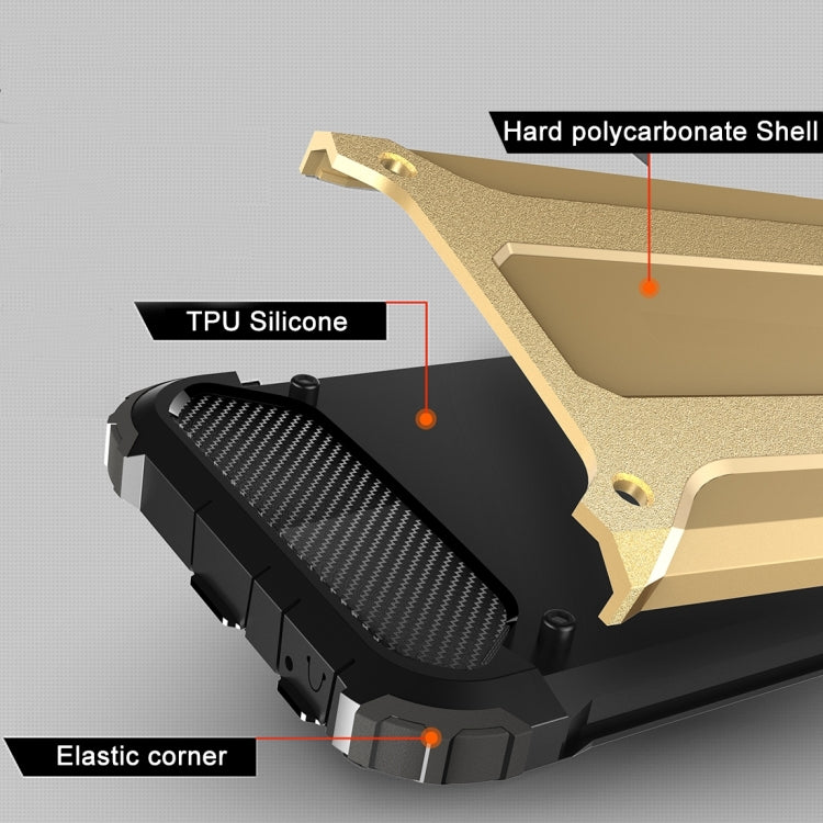 For iPhone 6 Plus & 6s Plus Tough Armor TPU + PC Combination Case(Gold) by buy2fix