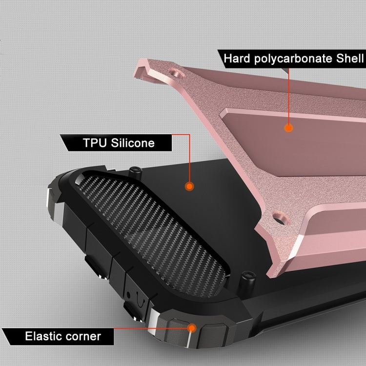 For iPhone 6 Plus & 6s Plus Tough Armor TPU + PC Combination Case(Rose Gold) by buy2fix