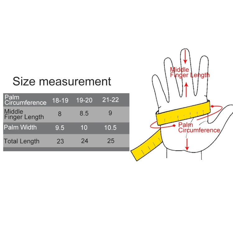 Three Fingers Touch Screen Winter Warm Touch Gloves, Size: 21*13cm, For iPhone, Galaxy, Huawei, Xiaomi, HTC, Sony, LG and other Touch Screen Devices(Yellow) - Touch Gloves by buy2fix | Online Shopping UK | buy2fix