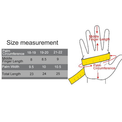 Three Fingers Touch Screen Winter Warm Touch Gloves, Size: 21*13cm, For iPhone, Galaxy, Huawei, Xiaomi, HTC, Sony, LG and other Touch Screen Devices(Yellow) - Touch Gloves by buy2fix | Online Shopping UK | buy2fix