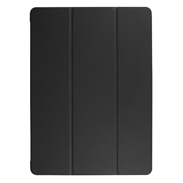 Custer Texture Horizontal Flip Smart Leather Case with 3-folding Holder  & Sleep / Wake-up Function for iPad Pro 12.9 inch 2017 / 2015(Black) - More iPad Cases by buy2fix | Online Shopping UK | buy2fix