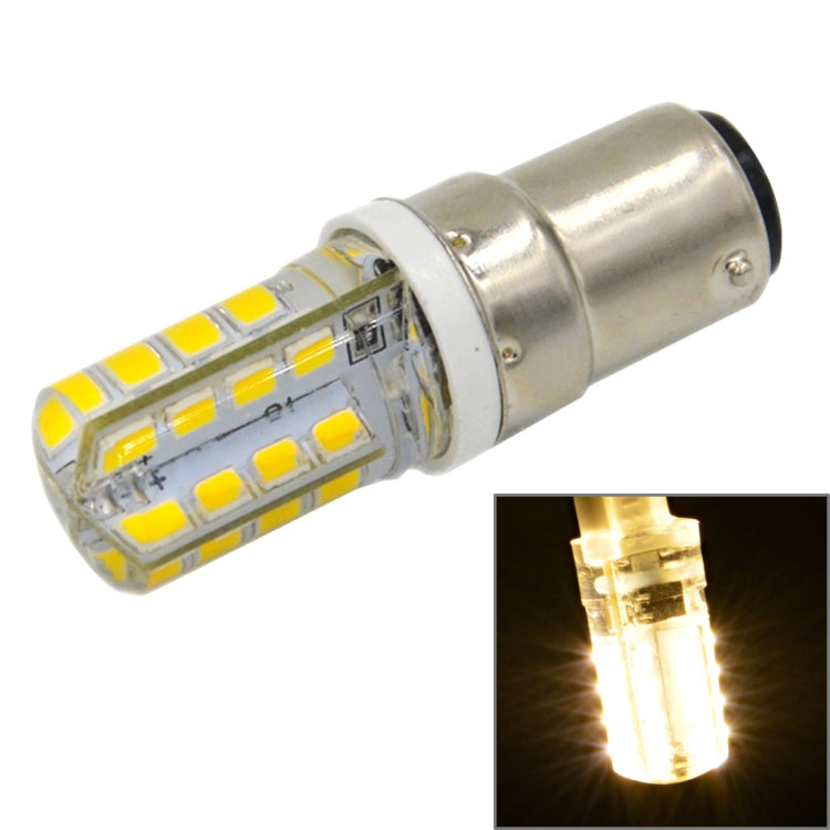 B15 3.5W 240LM Silicone Corn Light Bulb, 32 LED SMD 2835, Warm White Light, AC 220V by buy2fix