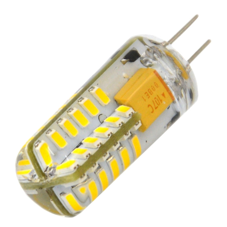 G4 3.5W 170LM Silicone Corn Light Bulb, 48 LED SMD 3014, Warm White Light, AC/DC 12V by buy2fix