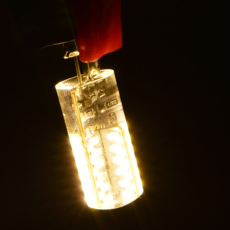 G4 3.5W 170LM Silicone Corn Light Bulb, 48 LED SMD 3014, White Light, DC 12V by buy2fix