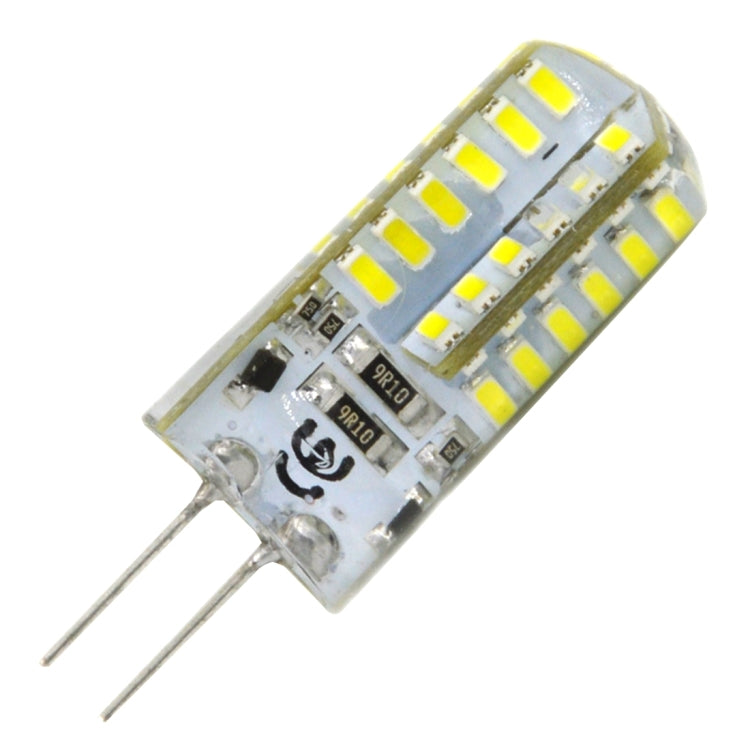 G4 3.5W 170LM Silicone Corn Light Bulb, 48 LED SMD 3014, White Light, DC 12V by buy2fix