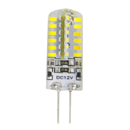 G4 3.5W 170LM Silicone Corn Light Bulb, 48 LED SMD 3014, White Light, DC 12V by buy2fix