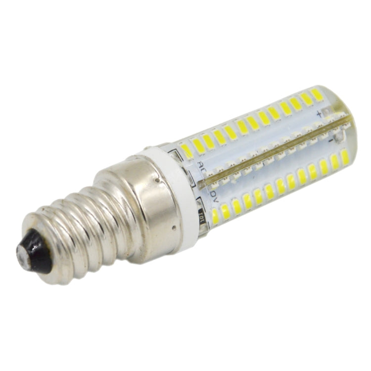 E14 5W 400LM 104 LED SMD 3014 Silicone Corn Light Bulb, AC 220V (Natural White Light) by buy2fix