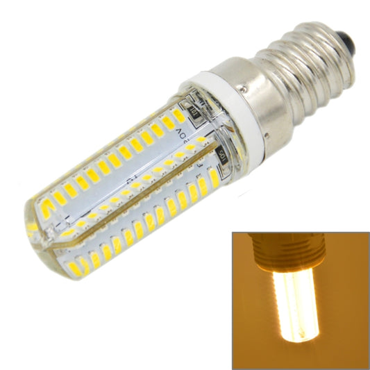 E14 5W 400LM 104 LED SMD 3014 Silicone Corn Light Bulb, AC 220V (Warm White Light) by buy2fix