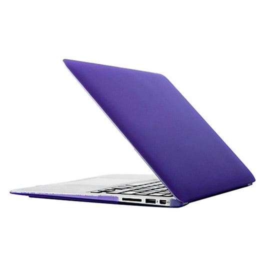 For Macbook Air 11.6 inch Frosted Hard Plastic Protection Case(Purple)