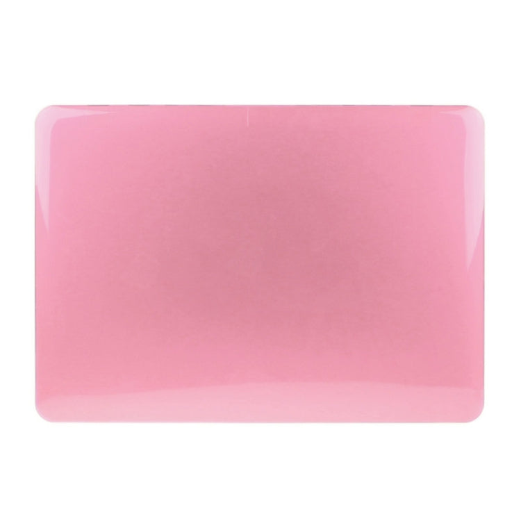 ENKAY for Macbook Air 11.6 inch (US Version) / A1370 / A1465 Hat-Prince 3 in 1 Crystal Hard Shell Plastic Protective Case with Keyboard Guard & Port Dust Plug(Pink) - MacBook Air Cases by ENKAY | Online Shopping UK | buy2fix