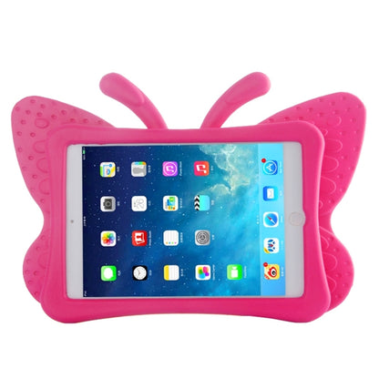 Butterfly EVA Protective Case with Holder for iPad mini 3 / 2 / 1(Magenta) - iPad Mini 3 & 2 & 1 Cases by buy2fix | Online Shopping UK | buy2fix