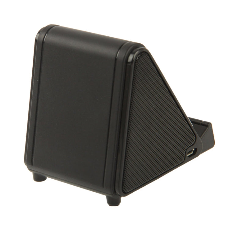 Wireless Magic Audio Amplifying Induction Speaker Holder for iPhone 5 & 5S & 5C / 4 & 4S (Black) - Desktop Speaker by buy2fix | Online Shopping UK | buy2fix