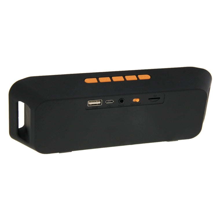 Portable Stereo Wireless Bluetooth Music Speaker, Support Hands-free Answer Phone & FM Radio & TF Card, For iPhone, Galaxy, Sony, Lenovo, HTC, Huawei, Google, LG, Xiaomi, other Smartphones(Orange) - Desktop Speaker by buy2fix | Online Shopping UK | buy2fix