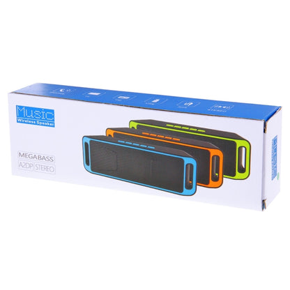 Portable Stereo Wireless Bluetooth Music Speaker, Support Hands-free Answer Phone & FM Radio & TF Card, For iPhone, Galaxy, Sony, Lenovo, HTC, Huawei, Google, LG, Xiaomi, other Smartphones(Orange) - Desktop Speaker by buy2fix | Online Shopping UK | buy2fix