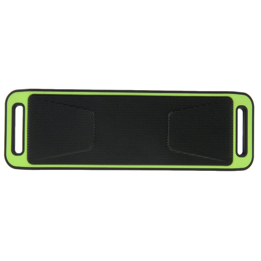 Portable Stereo Wireless Bluetooth Music Speaker, Support Hands-free Answer Phone & FM Radio & TF Card, For iPhone, Galaxy, Sony, Lenovo, HTC, Huawei, Google, LG, Xiaomi, other Smartphones(Green) - Desktop Speaker by buy2fix | Online Shopping UK | buy2fix