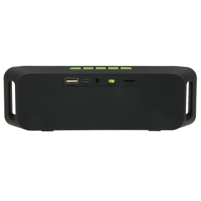 Portable Stereo Wireless Bluetooth Music Speaker, Support Hands-free Answer Phone & FM Radio & TF Card, For iPhone, Galaxy, Sony, Lenovo, HTC, Huawei, Google, LG, Xiaomi, other Smartphones(Green) - Desktop Speaker by buy2fix | Online Shopping UK | buy2fix