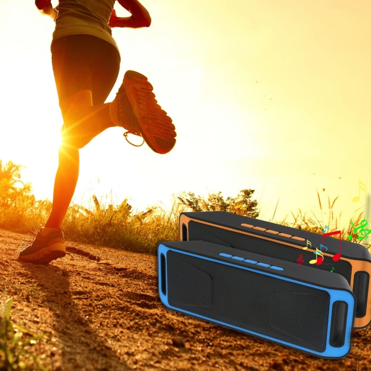 Portable Stereo Wireless Bluetooth Music Speaker, Support Hands-free Answer Phone & FM Radio & TF Card, For iPhone, Galaxy, Sony, Lenovo, HTC, Huawei, Google, LG, Xiaomi, other Smartphones(Green) - Desktop Speaker by buy2fix | Online Shopping UK | buy2fix