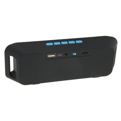 Portable Stereo Wireless Bluetooth Music Speaker, Support Hands-free Answer Phone & FM Radio & TF Card, For iPhone, Galaxy, Sony, Lenovo, HTC, Huawei, Google, LG, Xiaomi, other Smartphones(Blue) - Desktop Speaker by buy2fix | Online Shopping UK | buy2fix