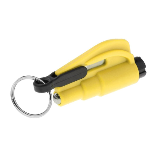 2 in 1 Car Emergency Hammer / Key Chain / Knife Broken Glass Portable Tool(Yellow) - Emergency Hammer by buy2fix | Online Shopping UK | buy2fix