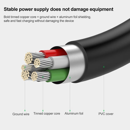 2 in 1 USB 2.0 Male to Mini 5pin Male + USB Male Cable, Length: 80 cm(Black) by buy2fix