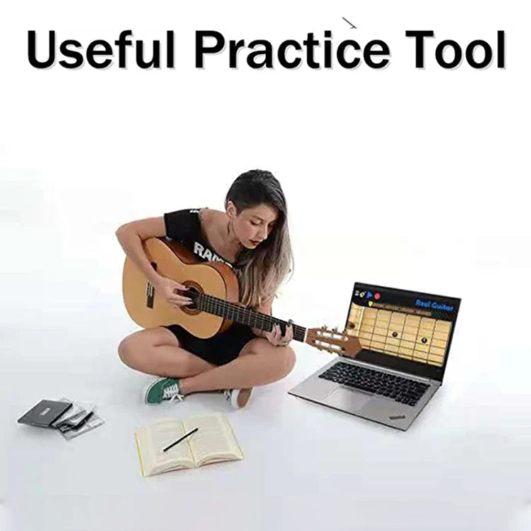 USB Interface Guitar Link Cable PC / MAC Recording(Black) - String Instrument Accessories by buy2fix | Online Shopping UK | buy2fix