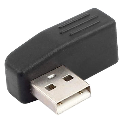 USB 2.0 AM to AF Adapter with 90 Degree Angle, Support OTG Function by buy2fix